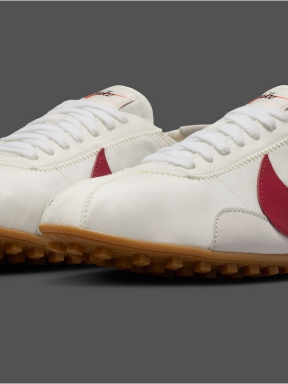 Nike Moon Shoe OG with Red Swoosh and Gum Sole - Picture 6 of 6